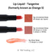 TKB Lip Liquid - Tangerine