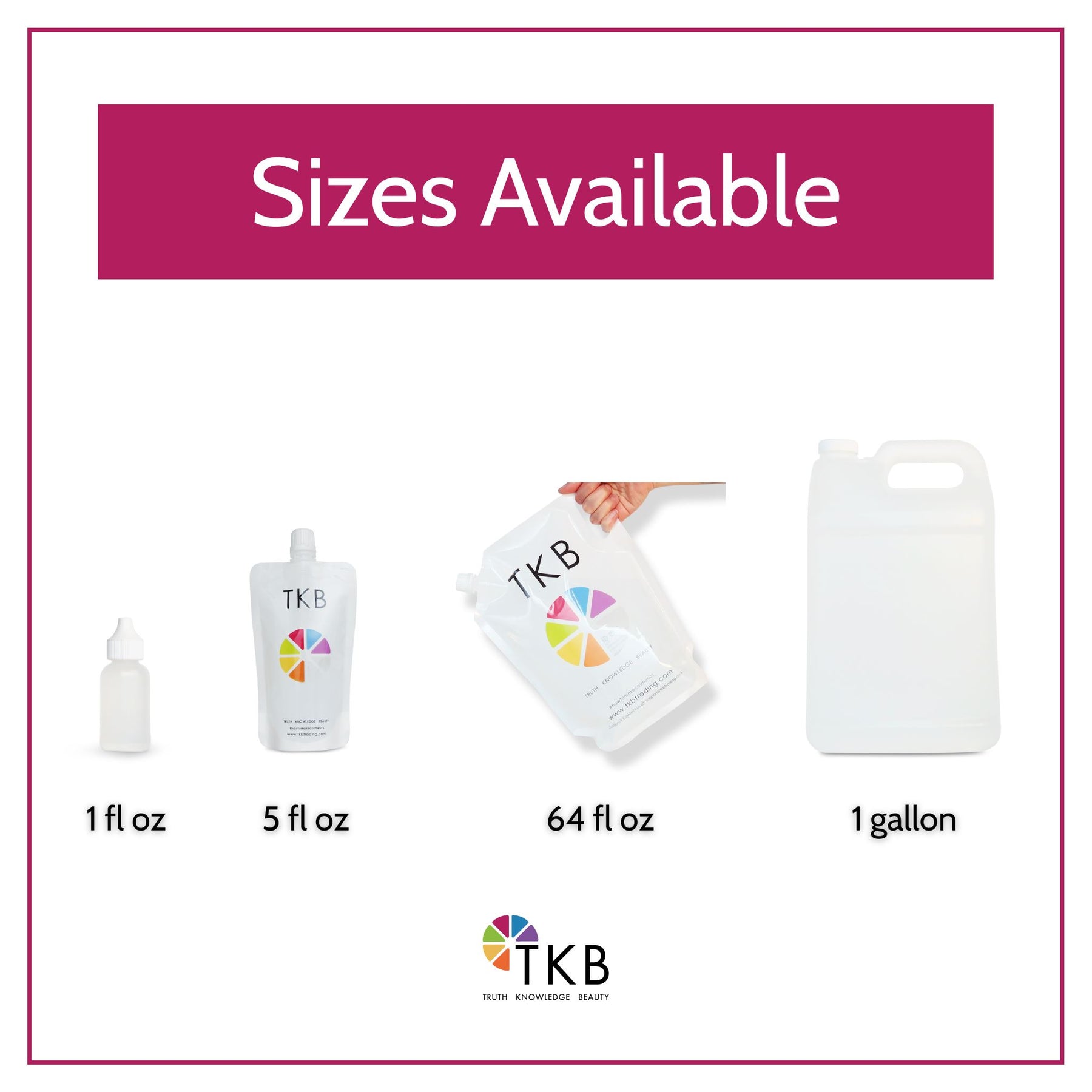 TKB Lip Liquids Are Now Available in Bulk Sizes!