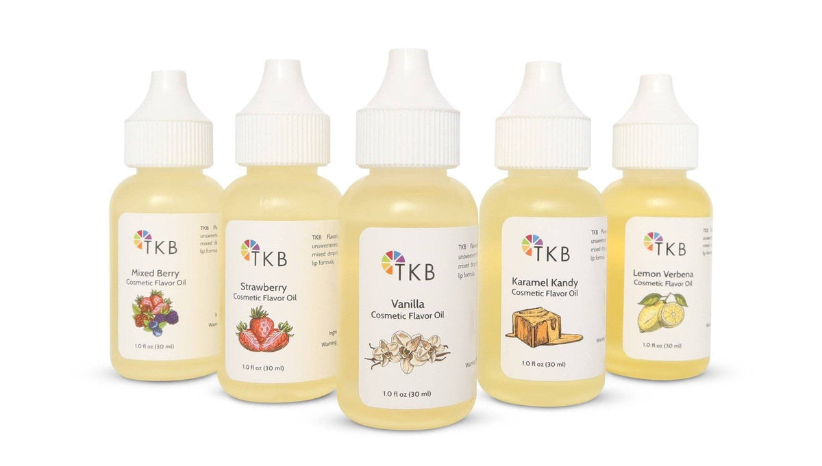 TKB Flavoring Oils For DIY Lip Gloss, Lipstick and Lip Balm — TKB