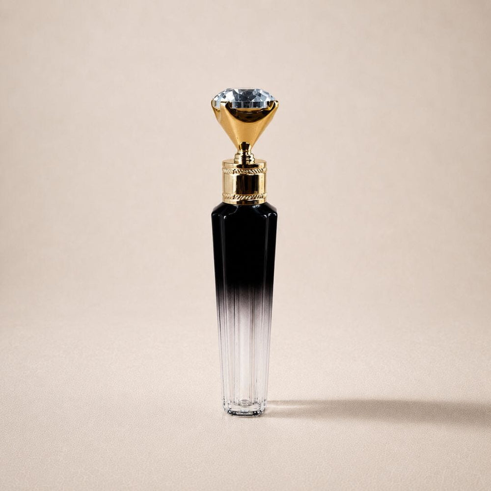 TKB Ombre Diamond Lip Gloss Tube - Gold Crown Cap
