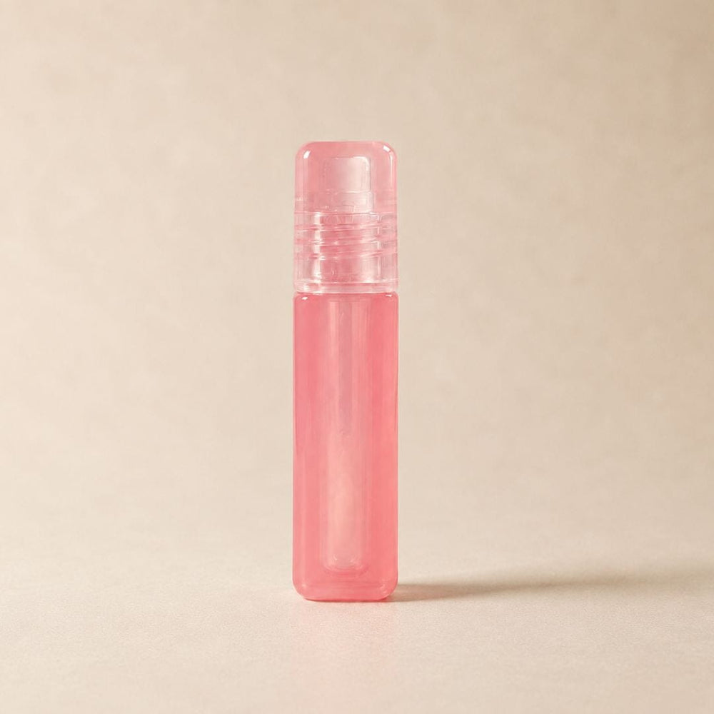 TKB 5ml PINKEE Square Translucent Lip Gloss Tubes With Soft Precision Wand