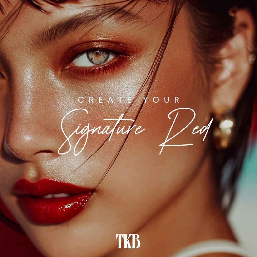 TKB Lip Liquid - Strong Red