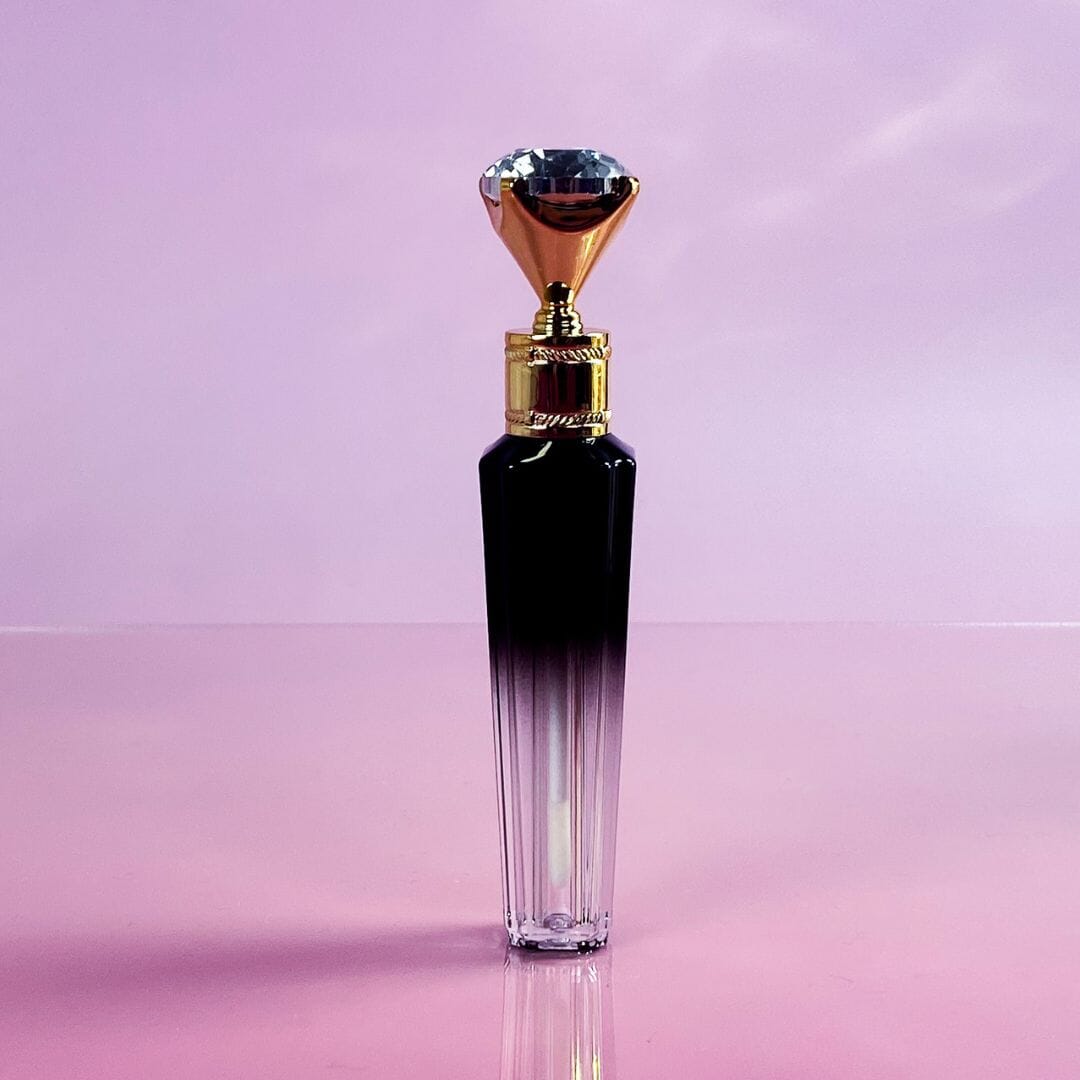 TKB Ombre Diamond Lip Gloss Tube - Gold Crown Cap