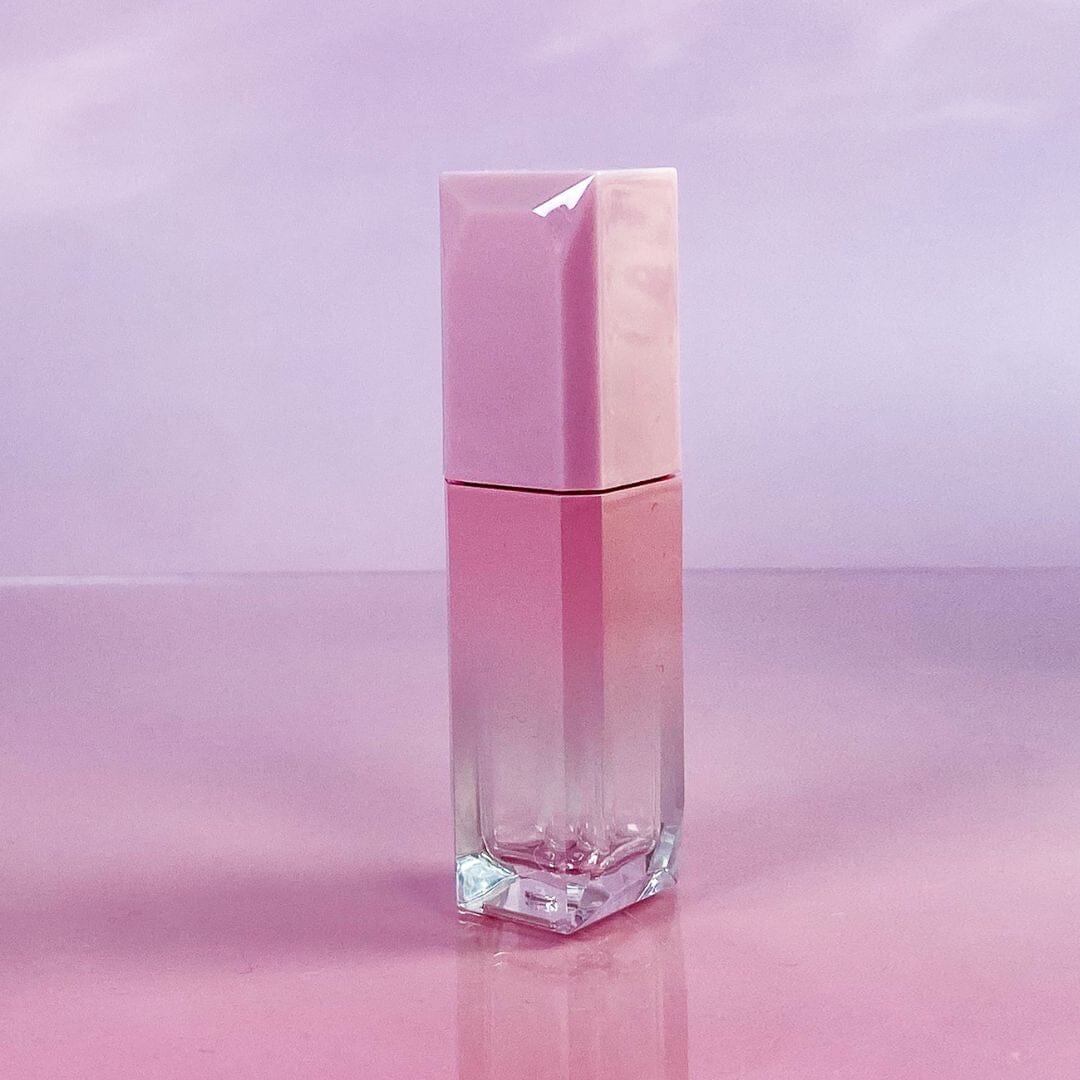 TKB Mini Gradient Pink Lip Gloss Tube - 4ml