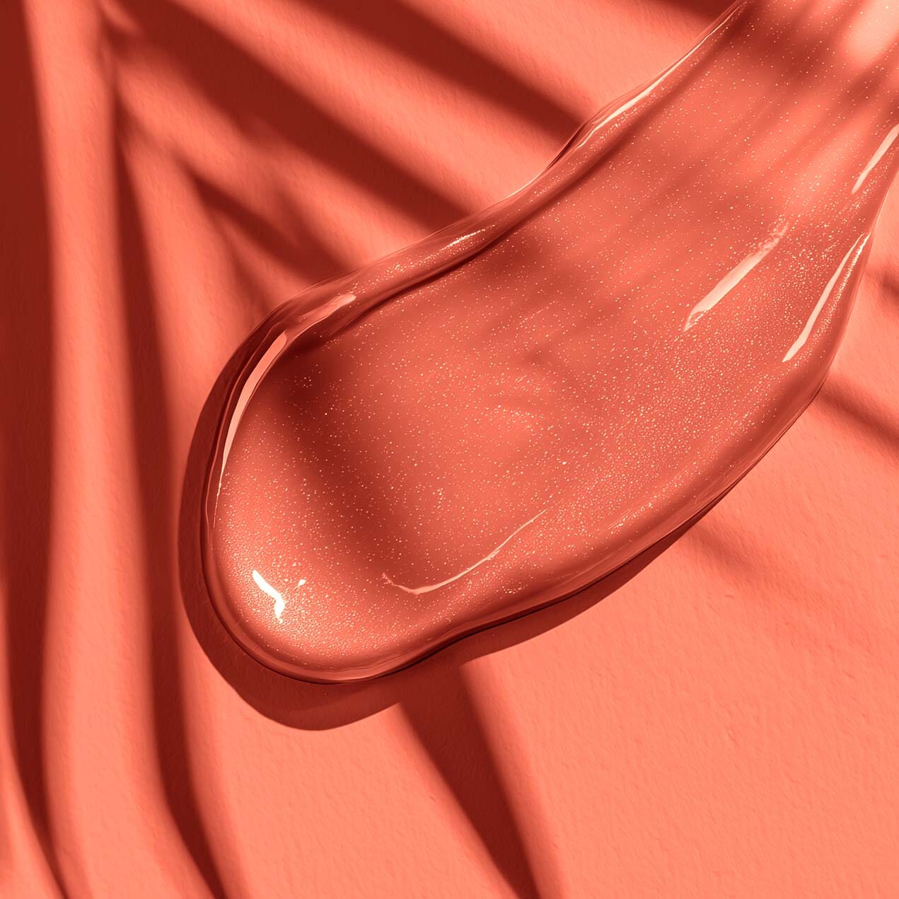 Peach Ember Shimmer Lip Gloss