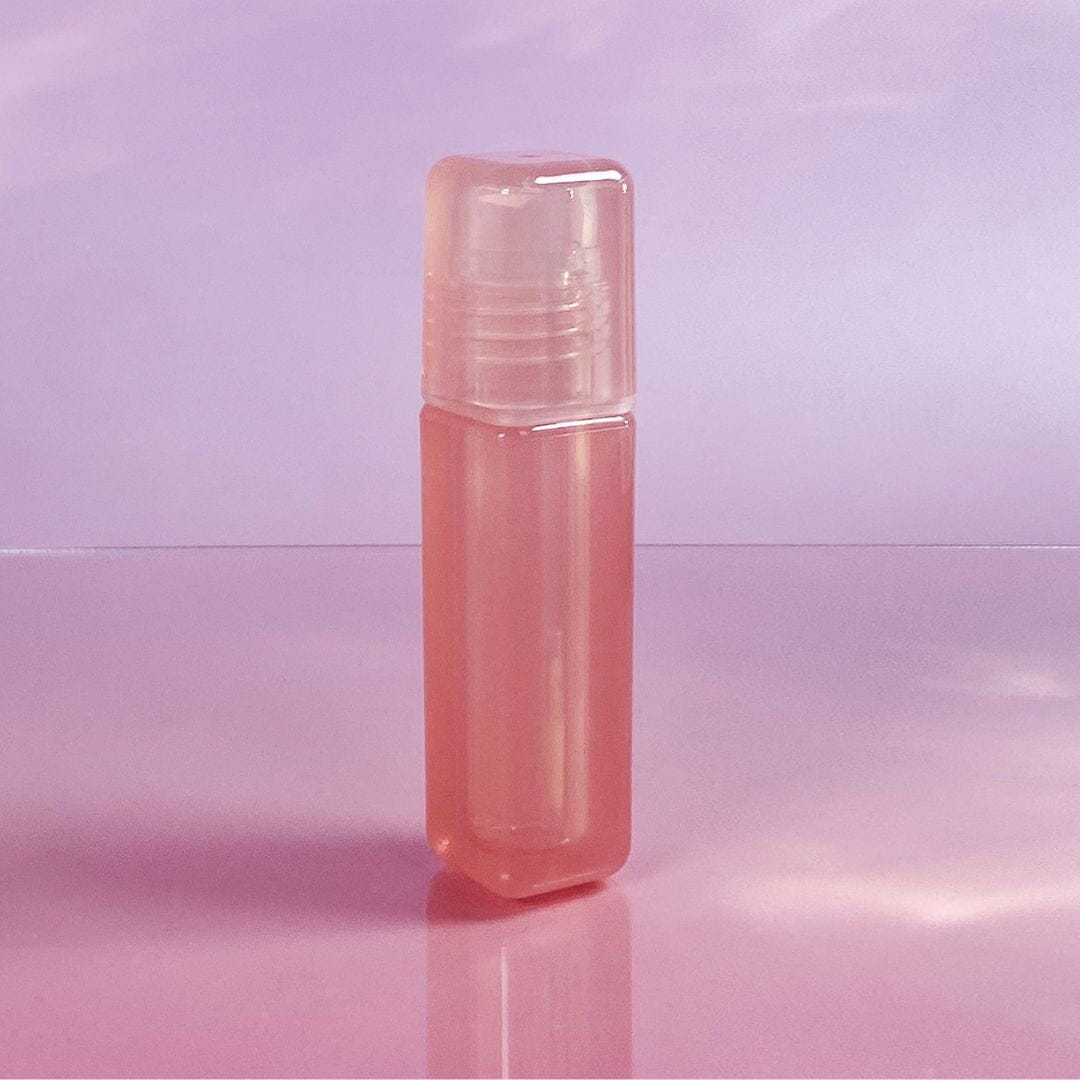 TKB 5ml PINKEE Square Translucent Lip Gloss Tubes With Soft Precision Wand