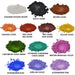13 Cosmetic Pigments Sampler