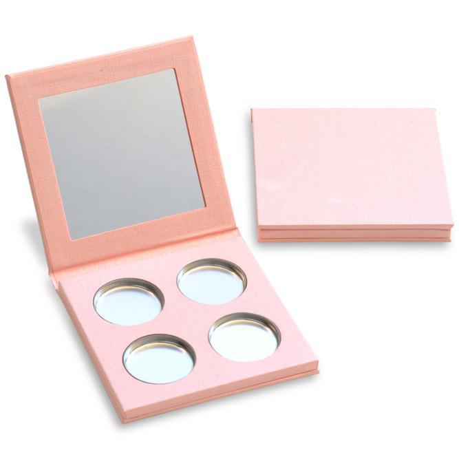 Handmade Mini Magnetic Empty Palette to Store Makeup Pans Double