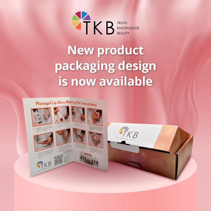 TKB Flexagel DIY Lip Gloss Making Kit