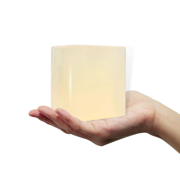 Clear Transparent Glycerine Soap Base 1kg - 100% Pure & Natural Melt & Pour