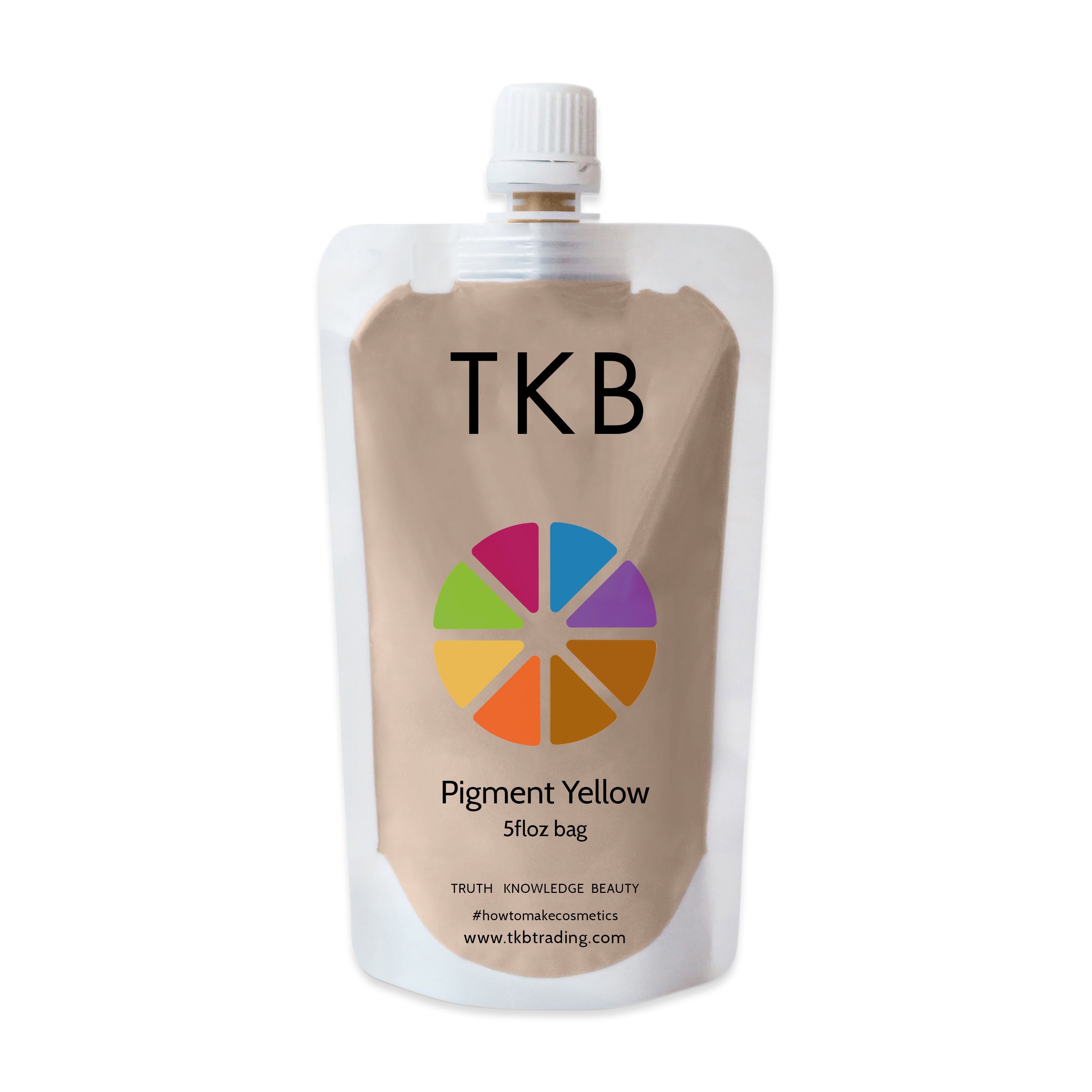 TKB Lip Liquid - Pigment Yellow - Highly Pigmented Cosmetic Lip Color