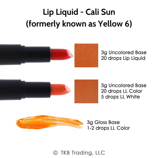 TKB Lip Liquid - Cali Sun