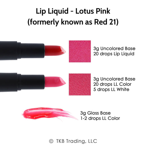 TKB Lip Liquid - Lotus Pink