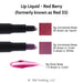 TKB Lip Liquid - Red Berry