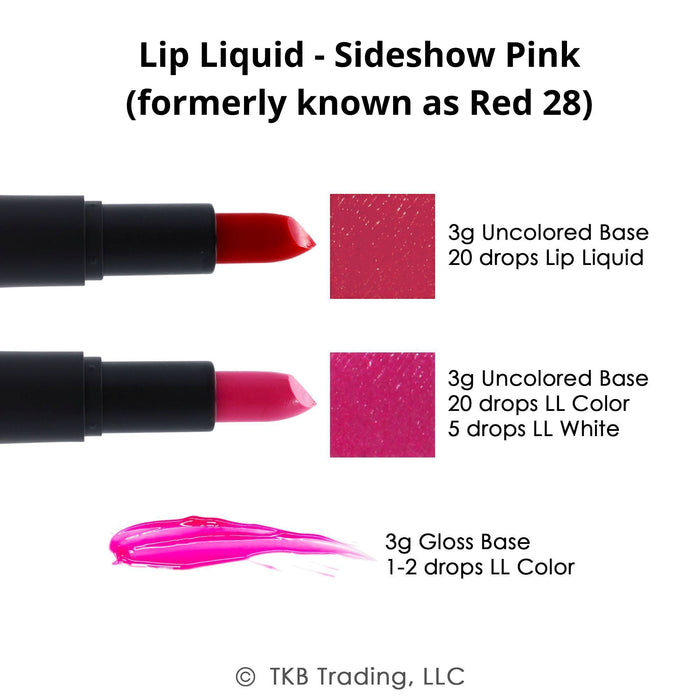 TKB Lip Liquid - Coming Up Roses - Pink Pigmented Cosmetic Lip