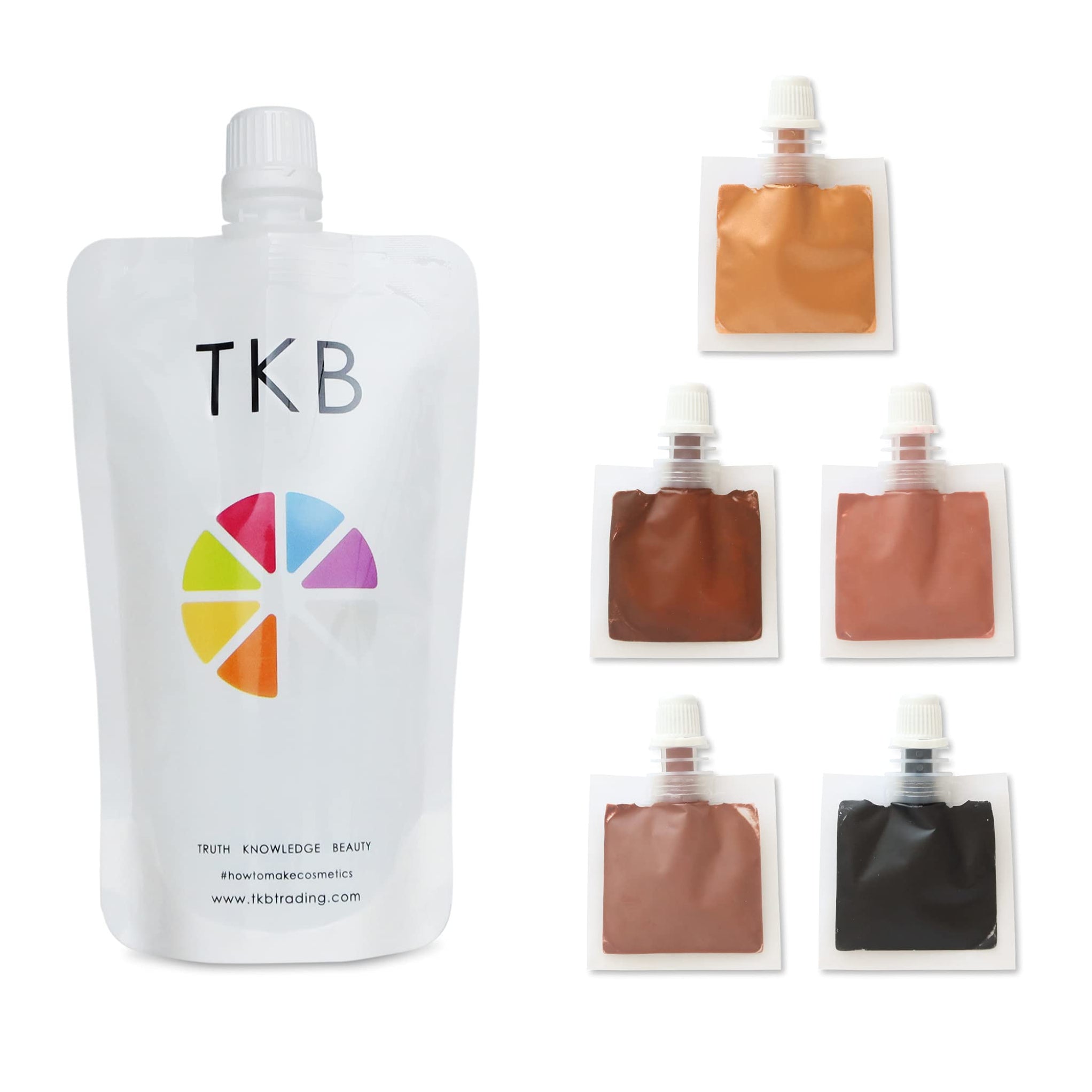 TKB Gloss Base & Chocolate Lip Liquid Colors Set — TKB Trading